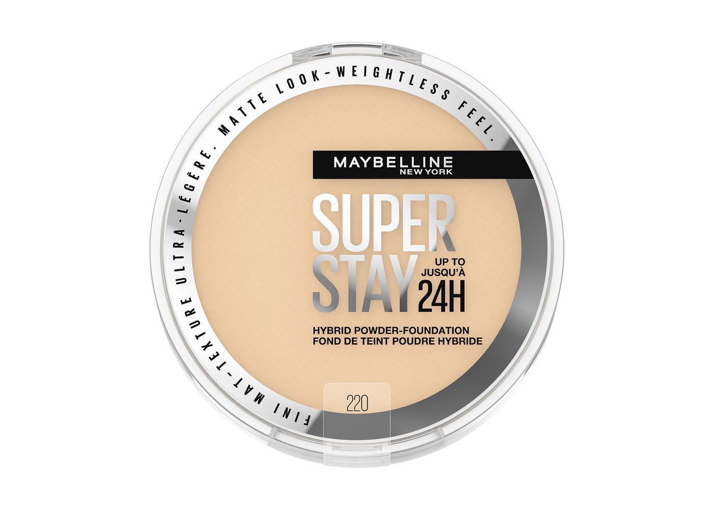 Base de maquillaje en polvo Maybelline Superstay 24H tono 220, 6 g
